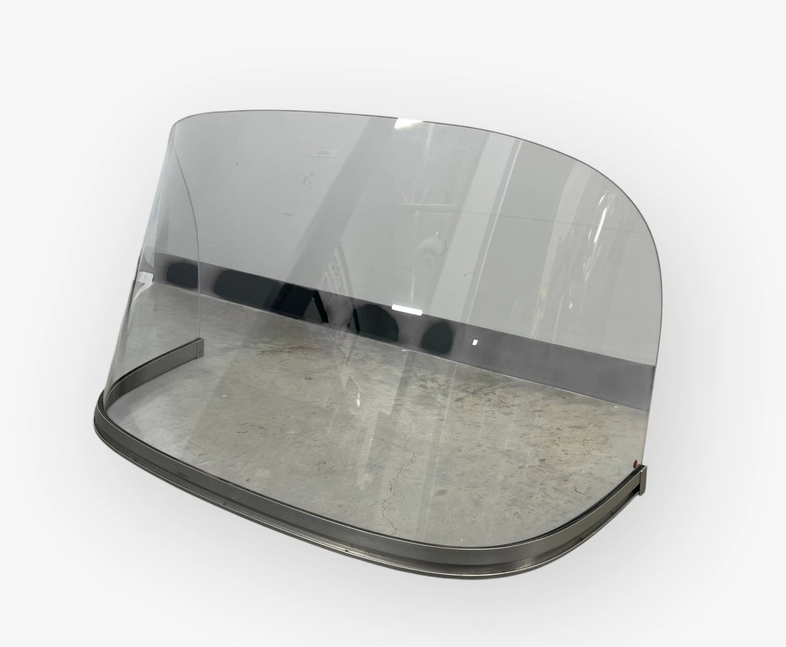 Boat Windshield, Taylor Made, 1/4in Thick Clear Plexiglass, 45 1/4in