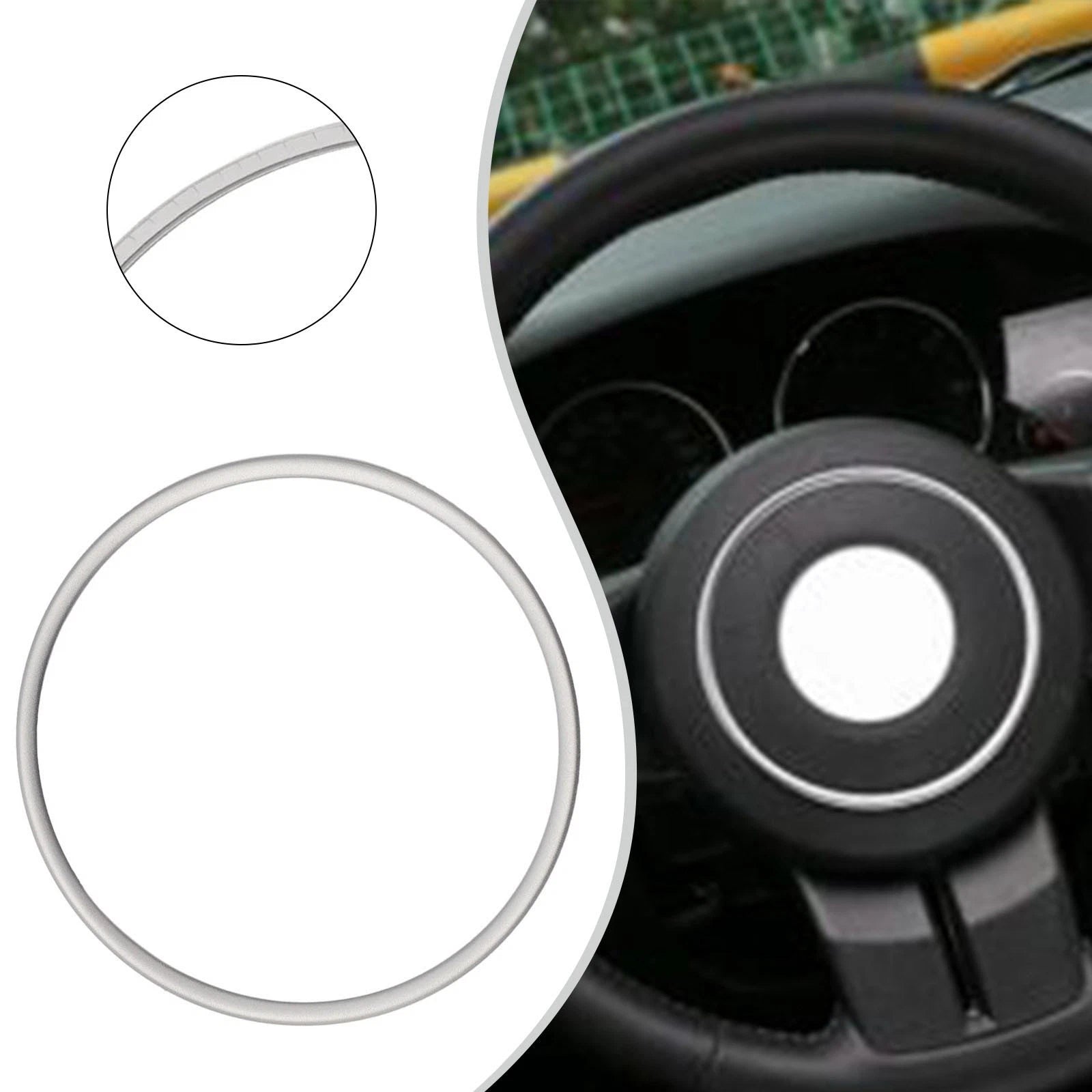 Add A Touch Of Luxury With Silver Steering Wheel | Hook & Hull Co