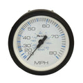 Faria Boat Speedometer Gauge Chesapeake White 3 1/4 Inch by Faria