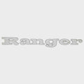 Ranger Boat Raised Emblem Decal White Logo by Ranger