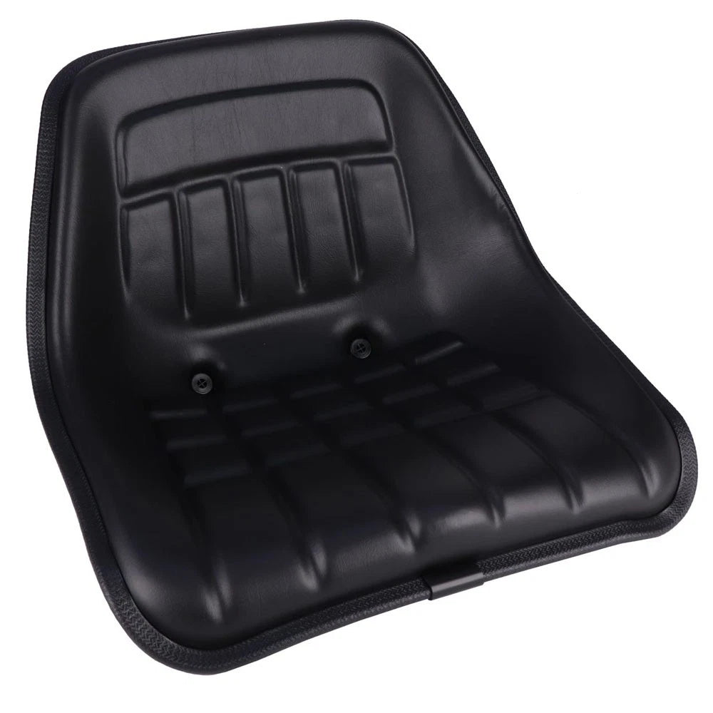 S830856 Bucket Seat, Black Vinyl Fits Massey Ferguson