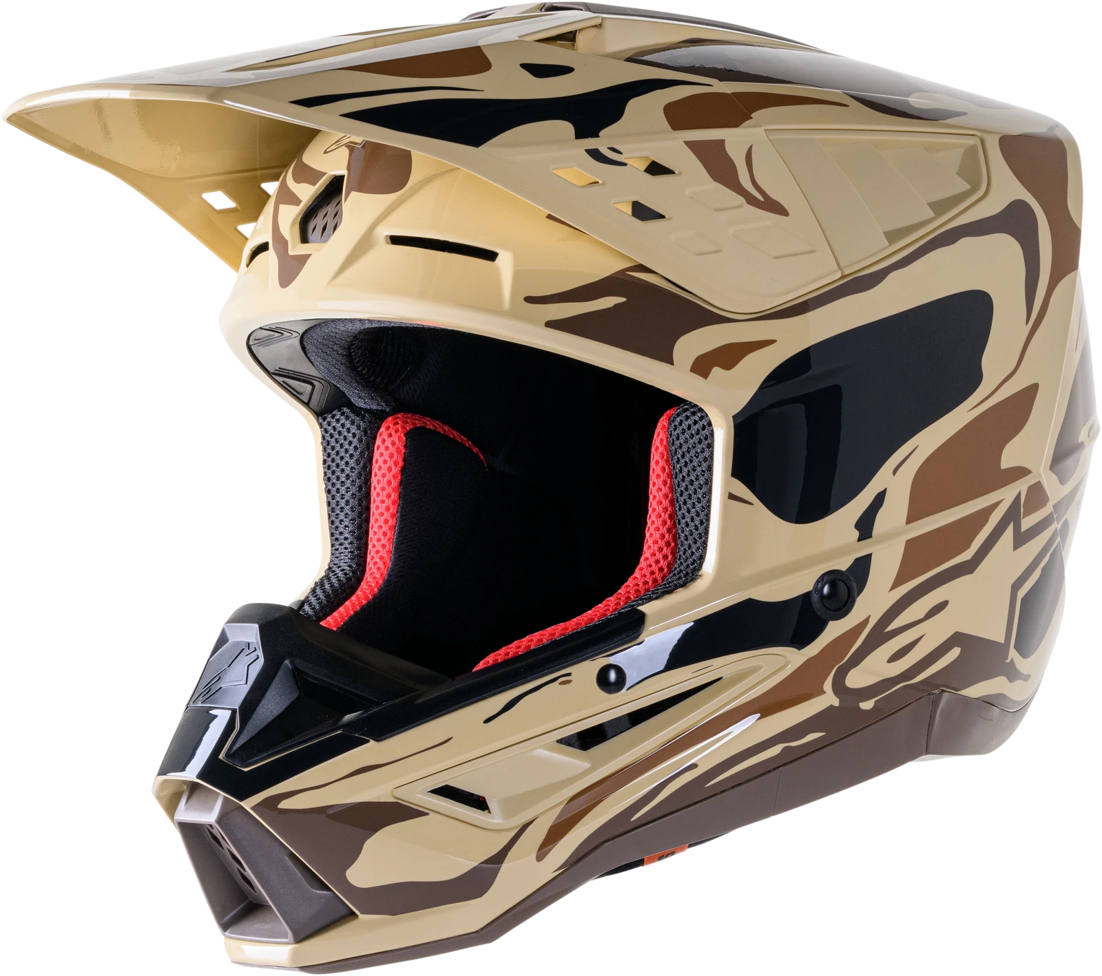 Alpinestars Sm5 Mineral Helmet Small Off-road Motorcycle Helmet Dark