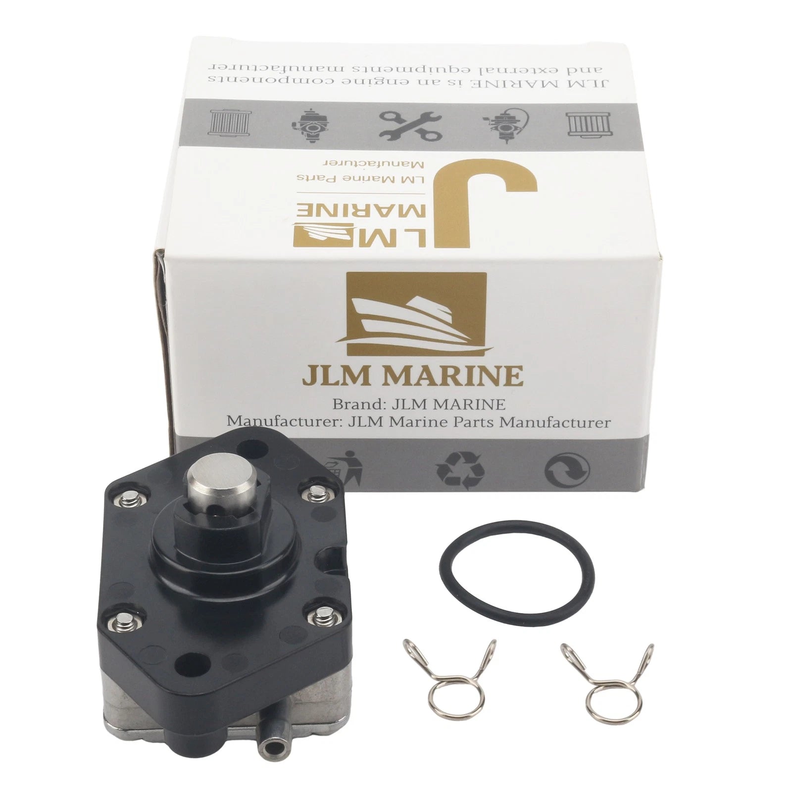 67d-24410-00/0<wbr/>1/02/03 Fuel Pump & O-ring Kit For Yamaha 4t 4hp