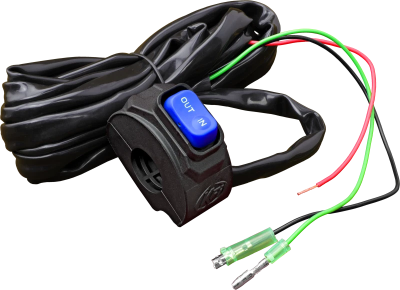 Kfi Mini Rocker Switch Kit For Atv Handlebar, 10 Ft Wires, Easy