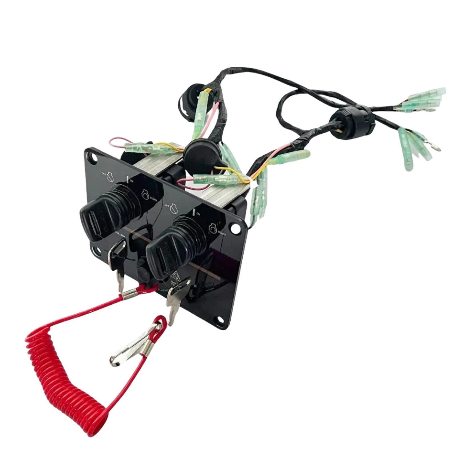Dual Key Switch Outboards For Yamaha 6k1-82570-13-0<wbr/>0