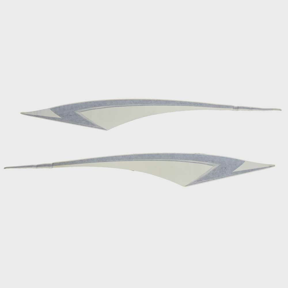 WellCraft Boat Leaning Post Brackets 072-3852-01 SS Set of 2 by WellCraft