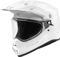 Fly Racing Trekker Solid Helmet White Small Street Full-face Helmet