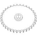 Chain Ah111501 Fits John Deere 1092 493 494
