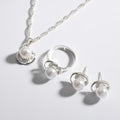 Lucky Charm Pearl Jewelry Set Necklace