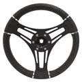 Gussi Boat Steering Wheel 3vrn3521gu8 | 13 3/4 Inch Verona Black