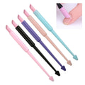 Quartz Tip Cuticle Pencil with File