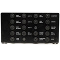 Breaker Panel Larson 10 x 5 1/4 Inch Black Aluminum by Larson