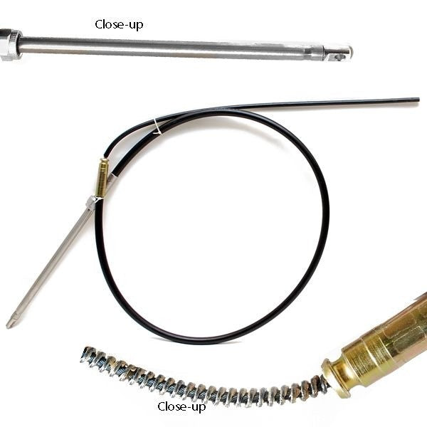 Steering Cable Teleflex SSC6205.5 QC Rotary 5.5 FT by Teleflex
