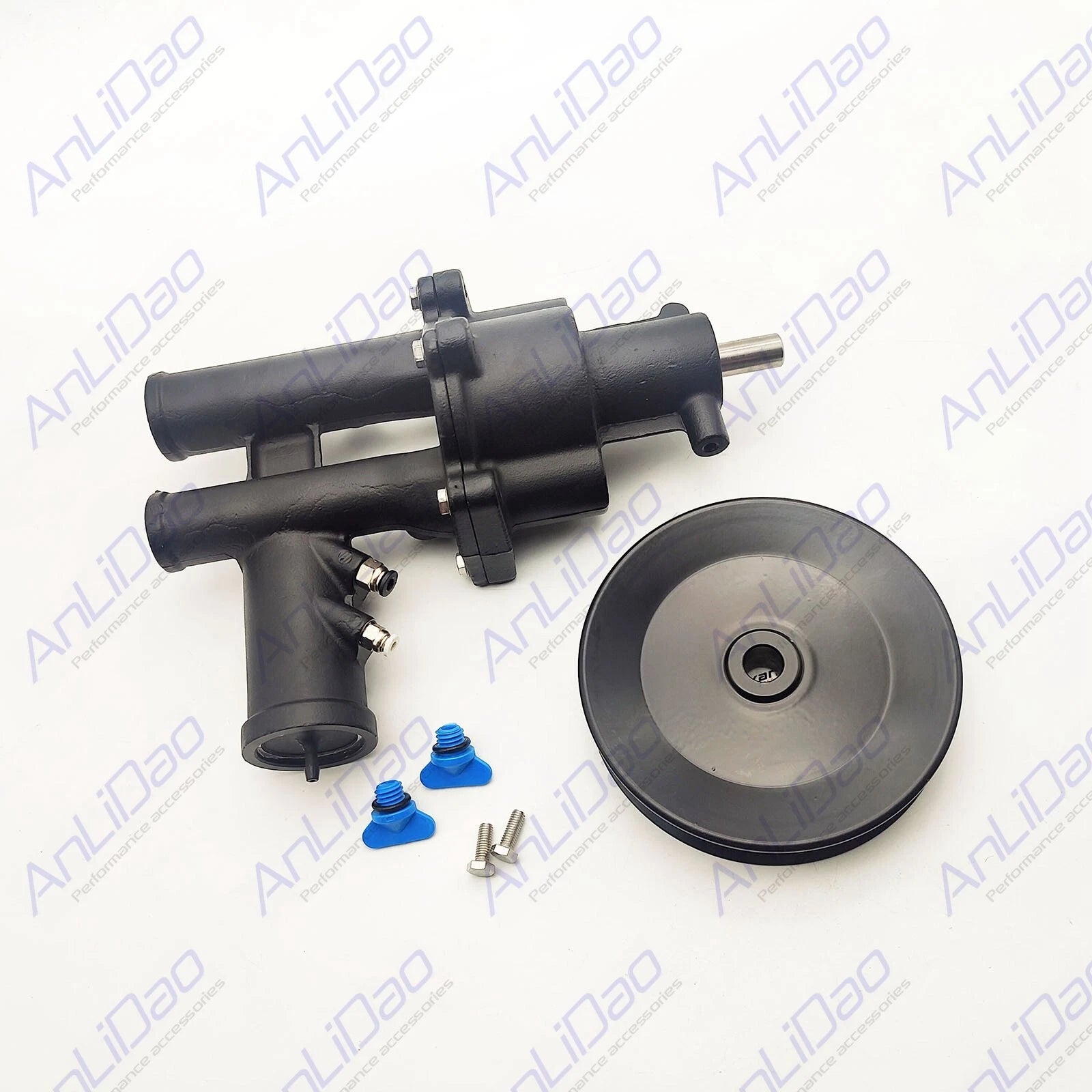 Fit Mercruiser Sea Water Pump Assembly With Pulley 46-8m0118068