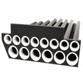 Legend Boat Rod Holder Organizer | Alpha 211 Black 14 Tube (Port)
