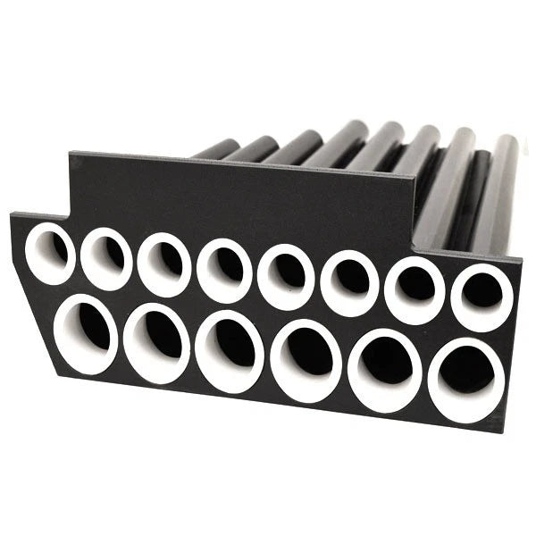 Legend Boat Rod Holder Organizer | Alpha 211 Black 14 Tube (Port)