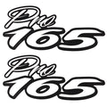 Tracker Boat Decals Pro 165 White by Tracker