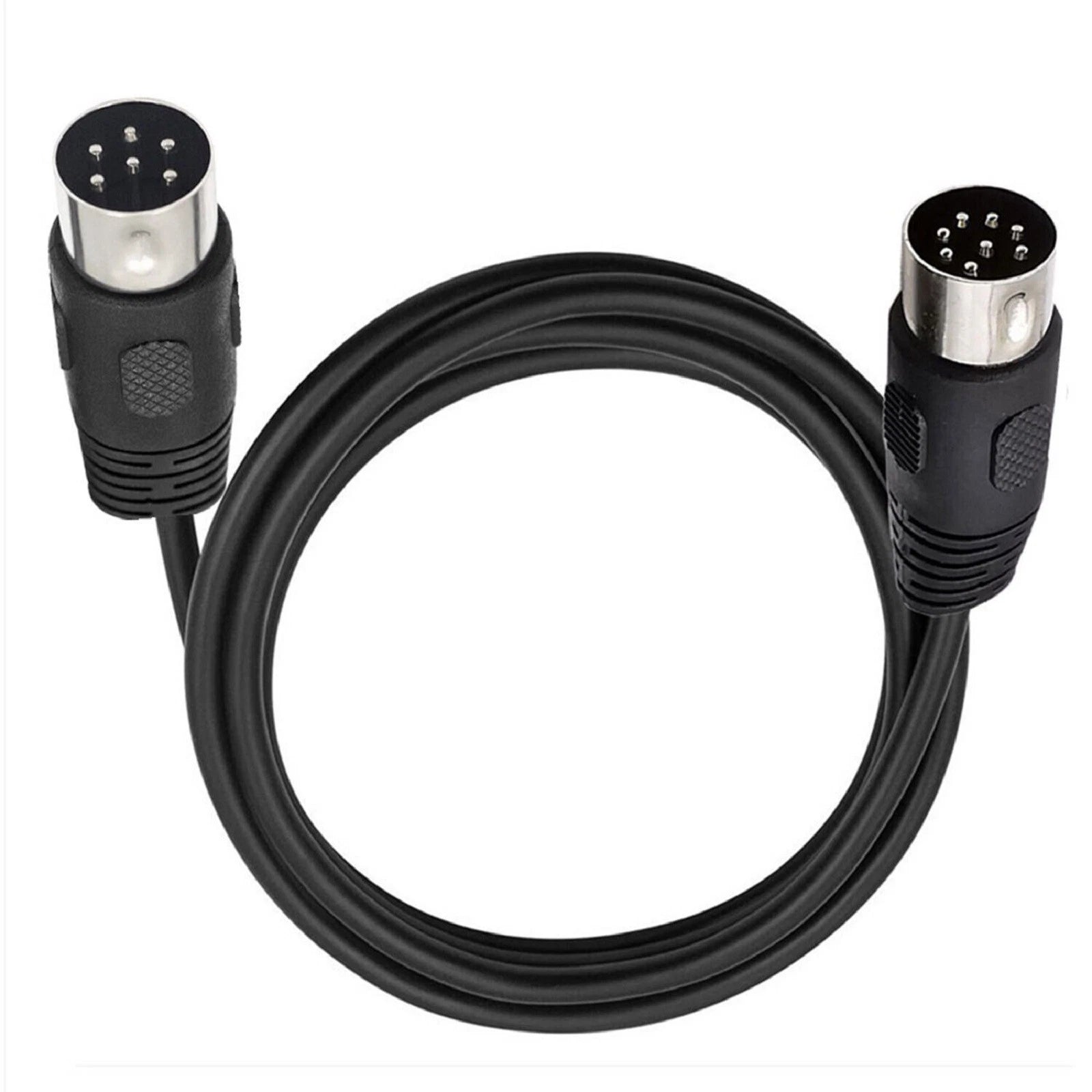 Midi 8 Pin Din Male To Din 6 Pin Male Audio Data Signal Adapter