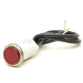 Solico Boat Dash Indicator Light Red Flush 1/2 Inch Diameter by Solico