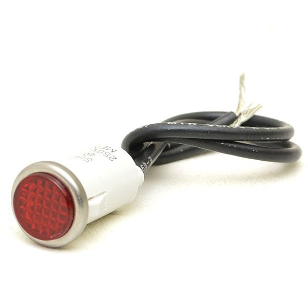 Solico Boat Dash Indicator Light Red Flush 1/2 Inch Diameter by Solico