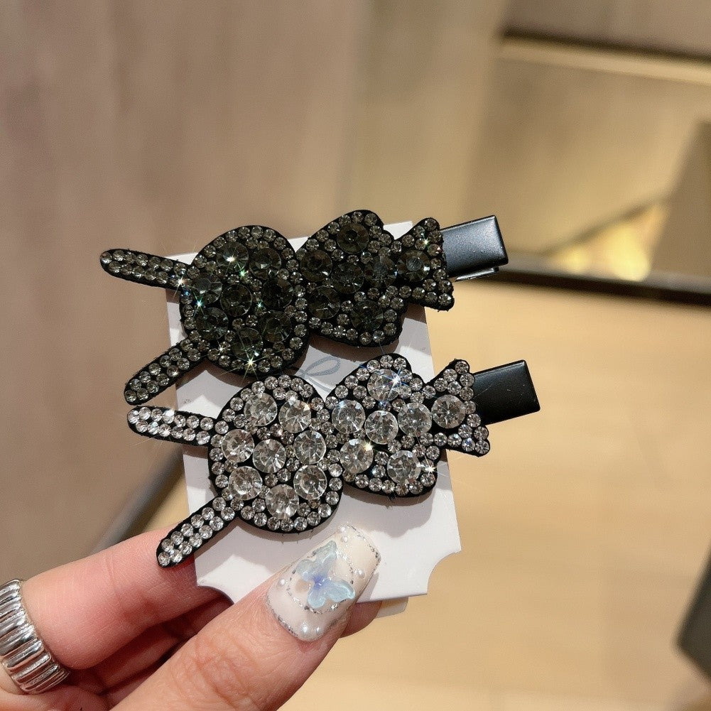 Rhinestone Duckbill Hair Clip