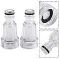 2x Water Filter Connection Car Clean Washer High Pressure Tool For
