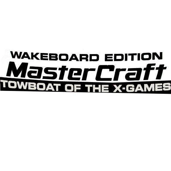 Mastercraft Boat Decal Sticker Wakeboard X-Games Edition by Mastercraft