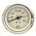 Teleflex Boat Speedometer Gauge 66938 Lowe 3 1/4 Inch Silver Beige by Teleflex