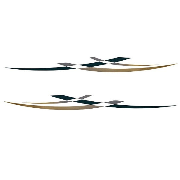 Rinker Boat Graphic Decal VS811801-04-GR | Captiva 232 / 272 (Set Of 2