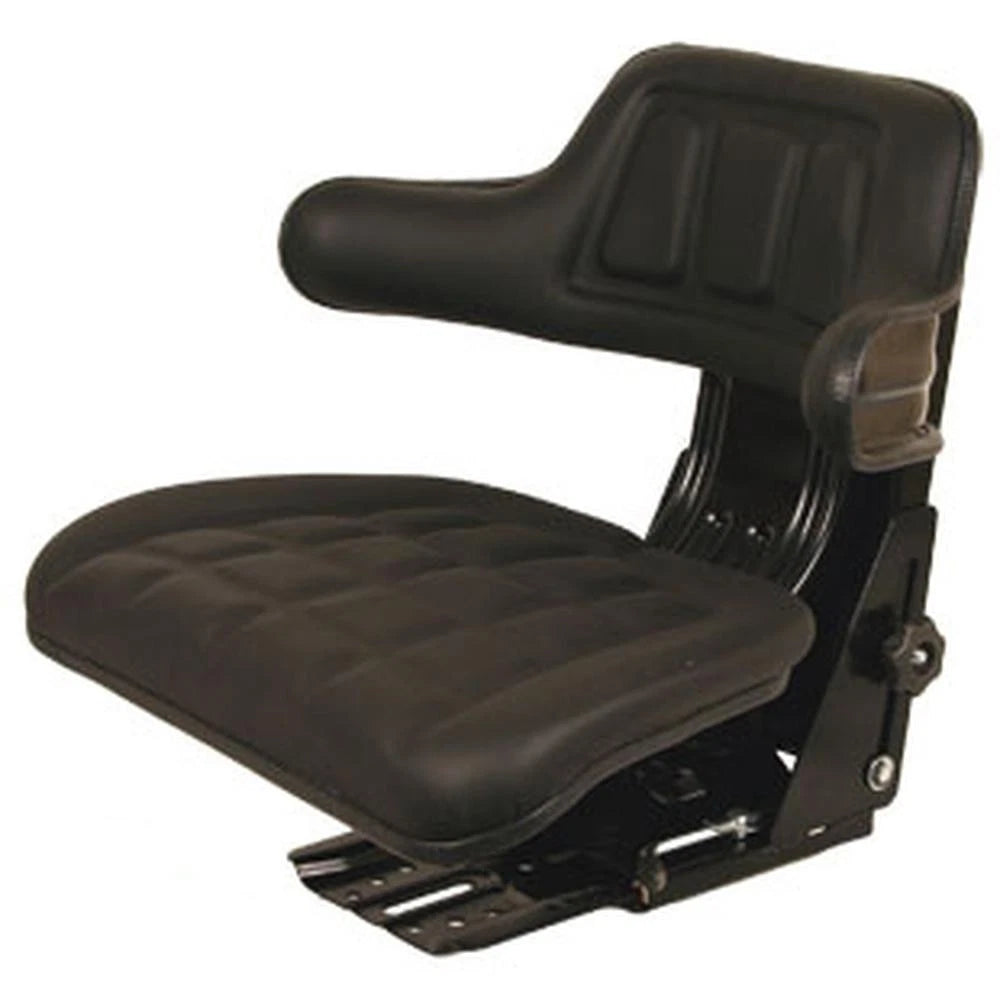 W300bl Slide Track Seat W/ Arms Fits Case-ih Fits Allis Chalmers ++