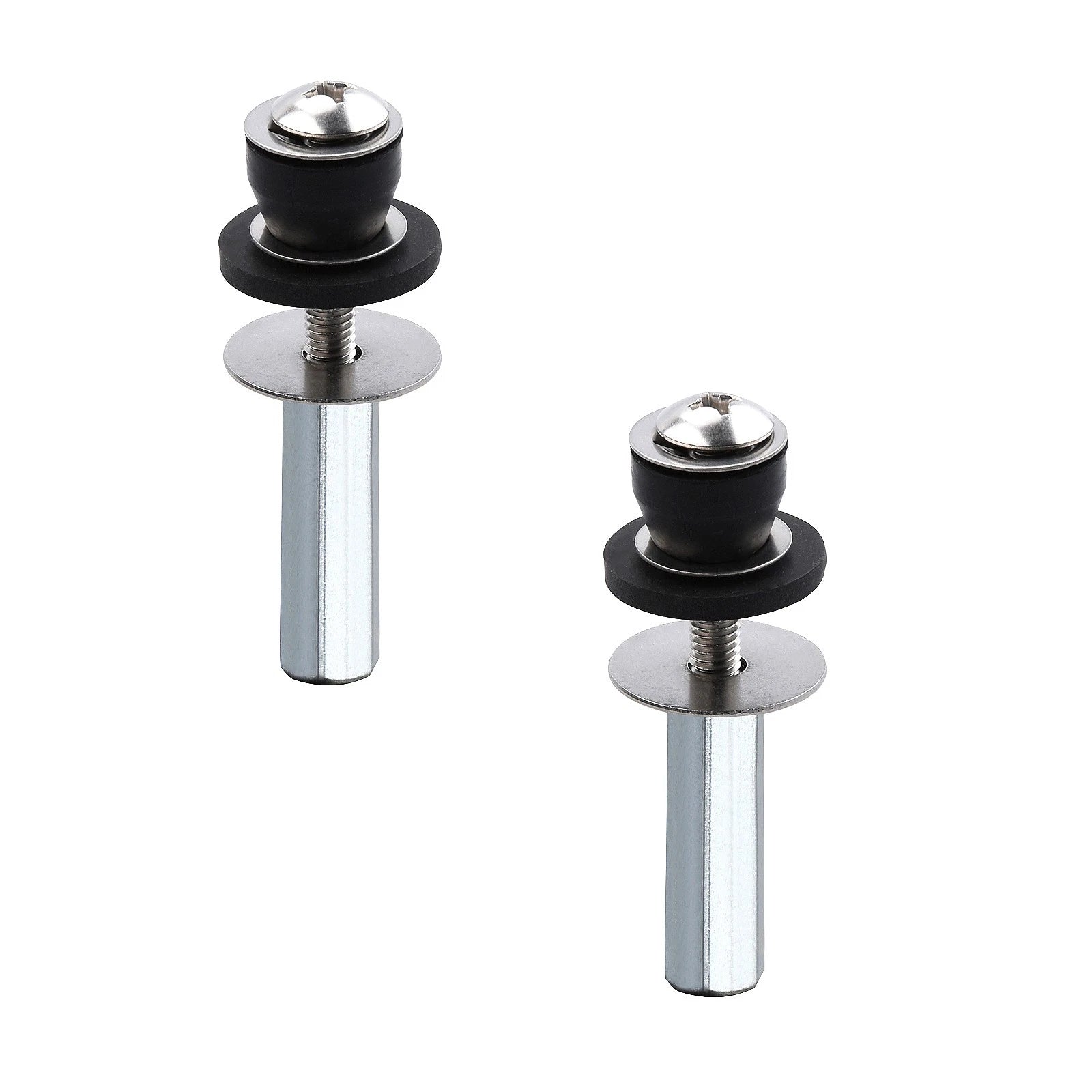 Toilet Seat Bolts Kit, Standard M6 M8 Stainless Steel Screws Secure