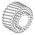 T30065 Gear Fits John Deere Tractor 1020 1520 1530 2020 2030 2040