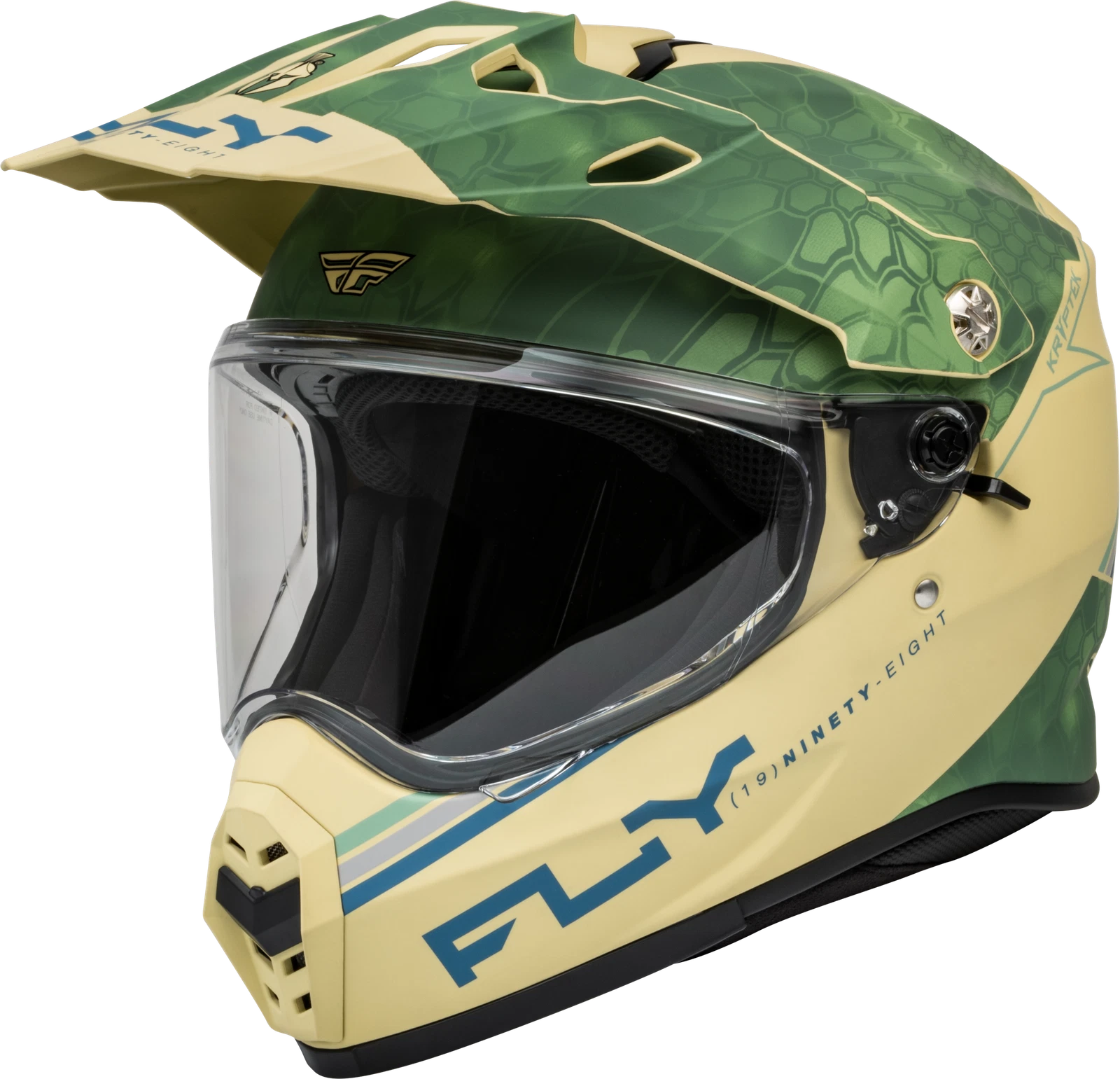 Fly Racing Trekker Kryptek Conceal Helmet X-small Matte Tan/sage/black
