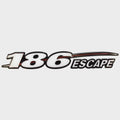 Raised Emblem Decal Triton 1860674 Escape Sticker by Triton
