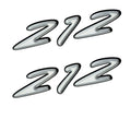 Rinker Boat Decals 212 Black Gray Vinyl by Rinker