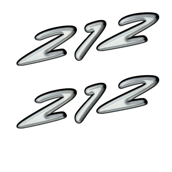 Rinker Boat Decals 212 Black Gray Vinyl by Rinker