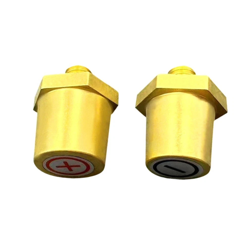 Solid Brass Battery Post Adaptor For M6 M8 M10 Thread Automotive Use