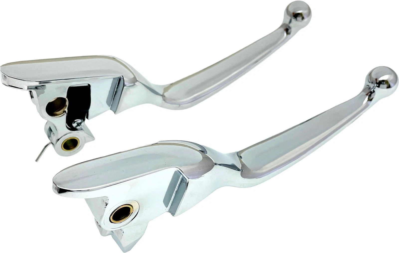 Harddrive Chrome Brake & Clutch Lever Set For Harley Davidson 2021