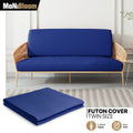 Royal Blue Twin Size Slipcovers for Futon Sofa