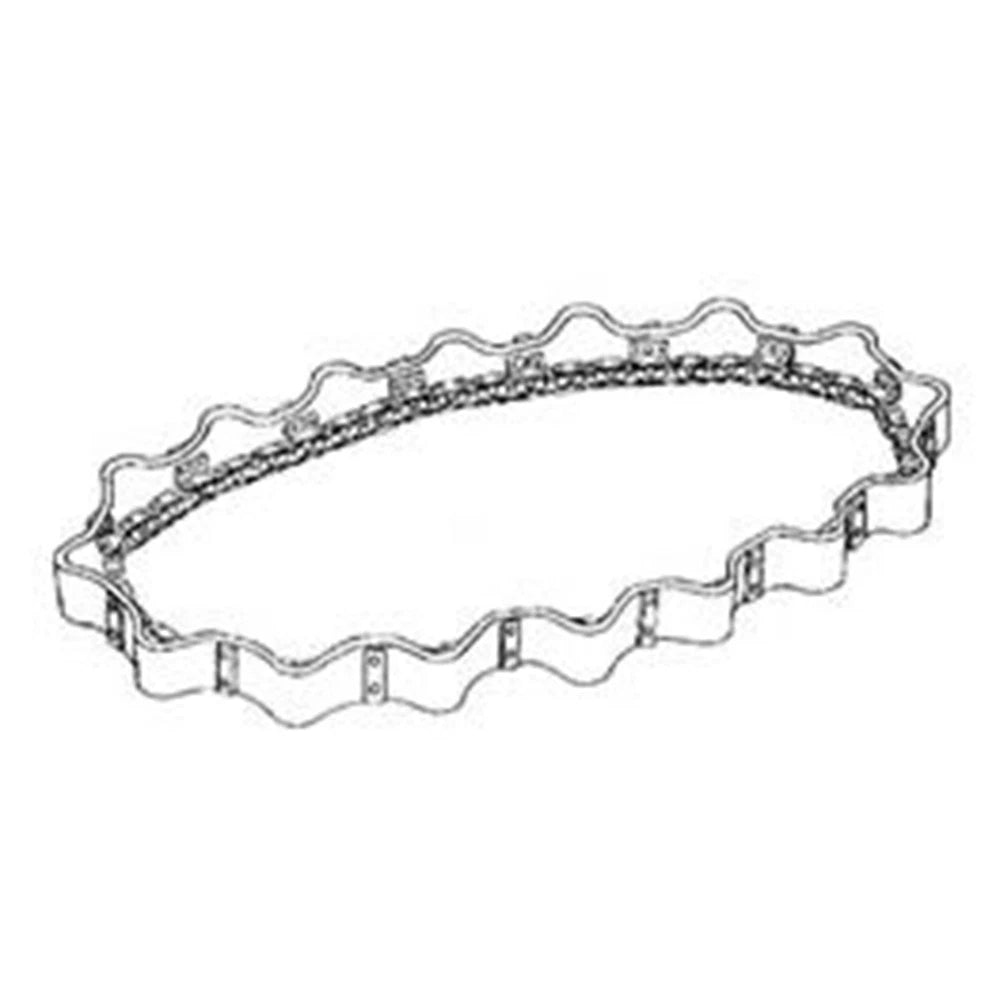 Ae27079 New Row Crop Corn Head Belt Fits John Deere Combine Models 50