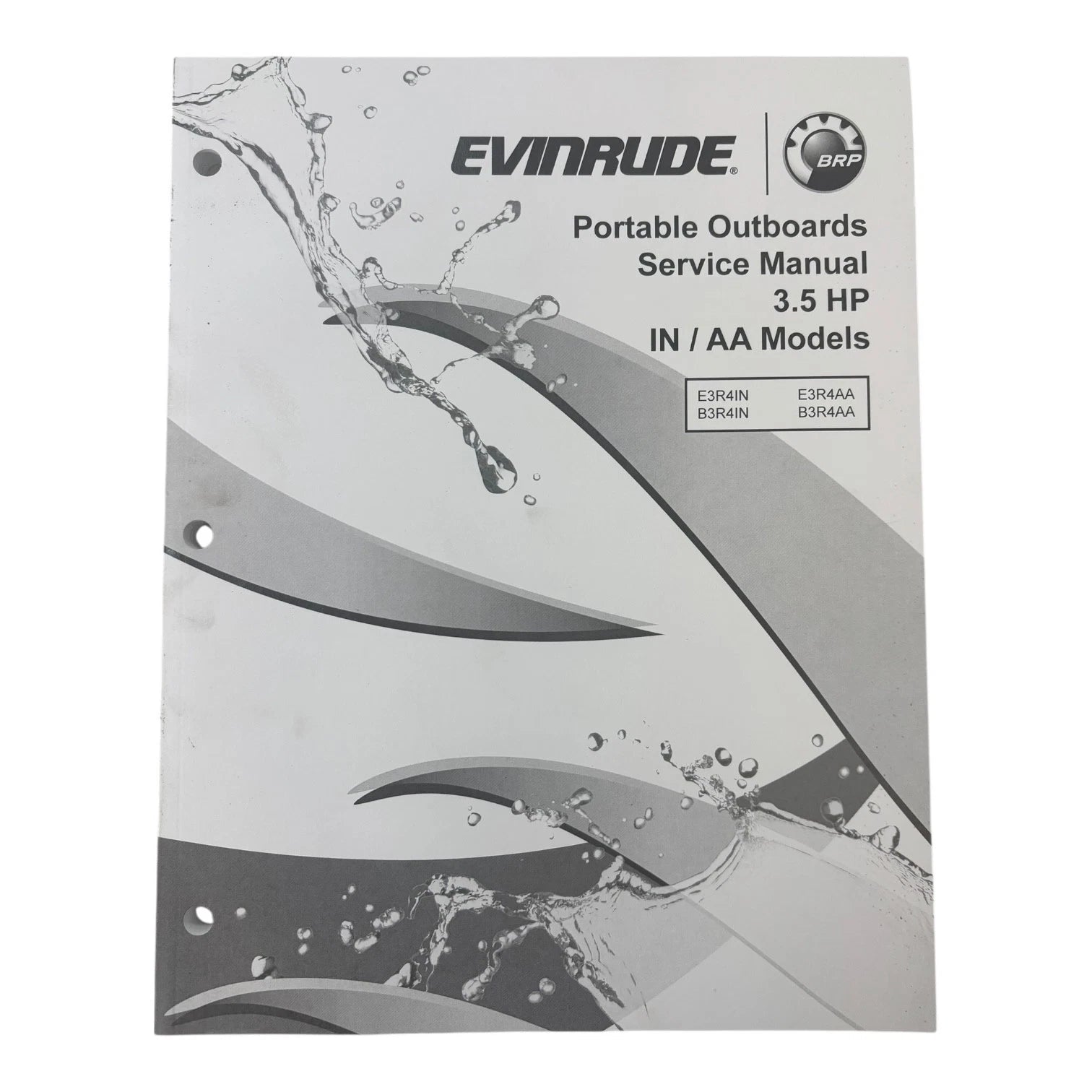 Evinrude 5008847, Portable Outboards 3.5 Hp In/aa Models Service