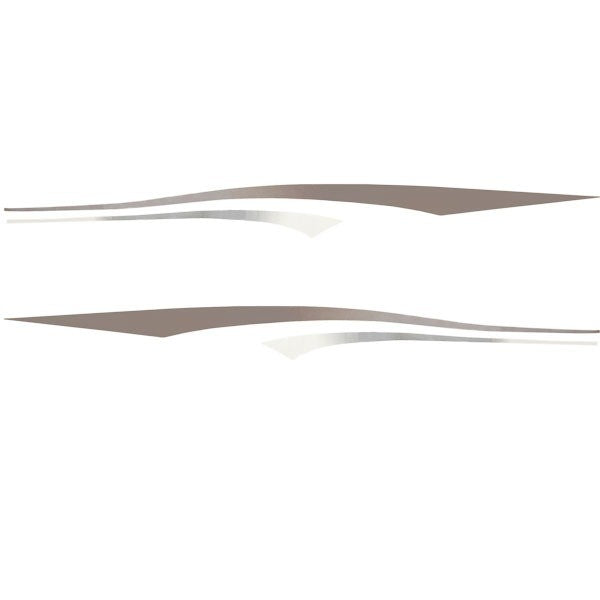 Rinker Boat Decals Taupe Stickers (Set of 2) by Rinker