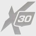 MasterCraft Boat Model Decal Metallic Silver Sticker by MasterCraft