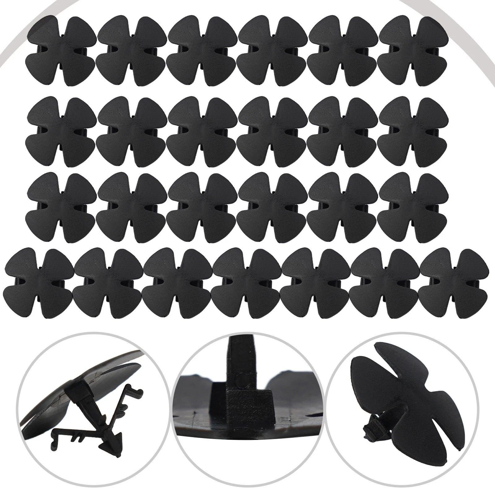 Insulation Clips Retainers Replacement Rivets 21mm 25pcs