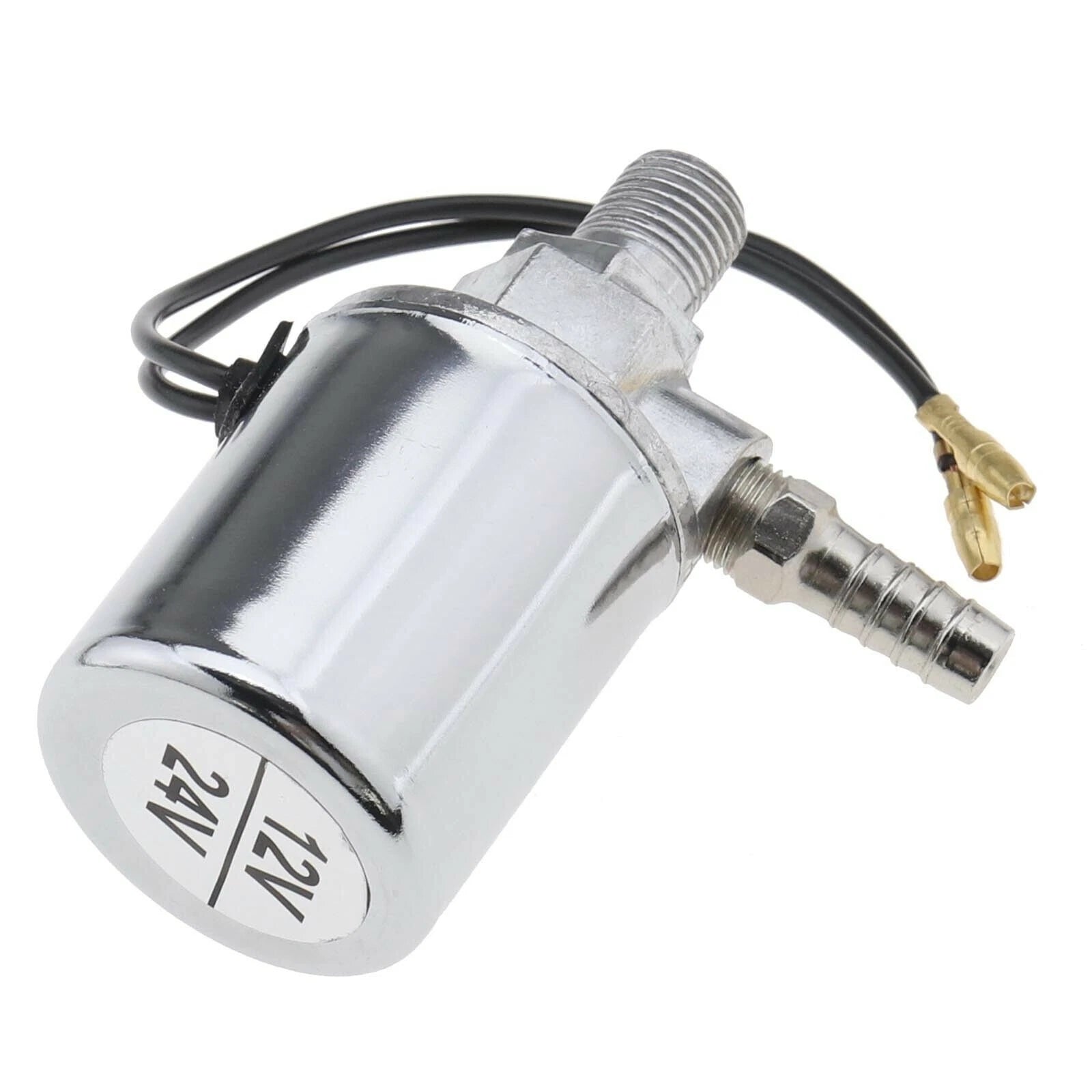 1/4 Chrome Plated Air-horn Electric Solenoid Valve | Hook & Hull Co