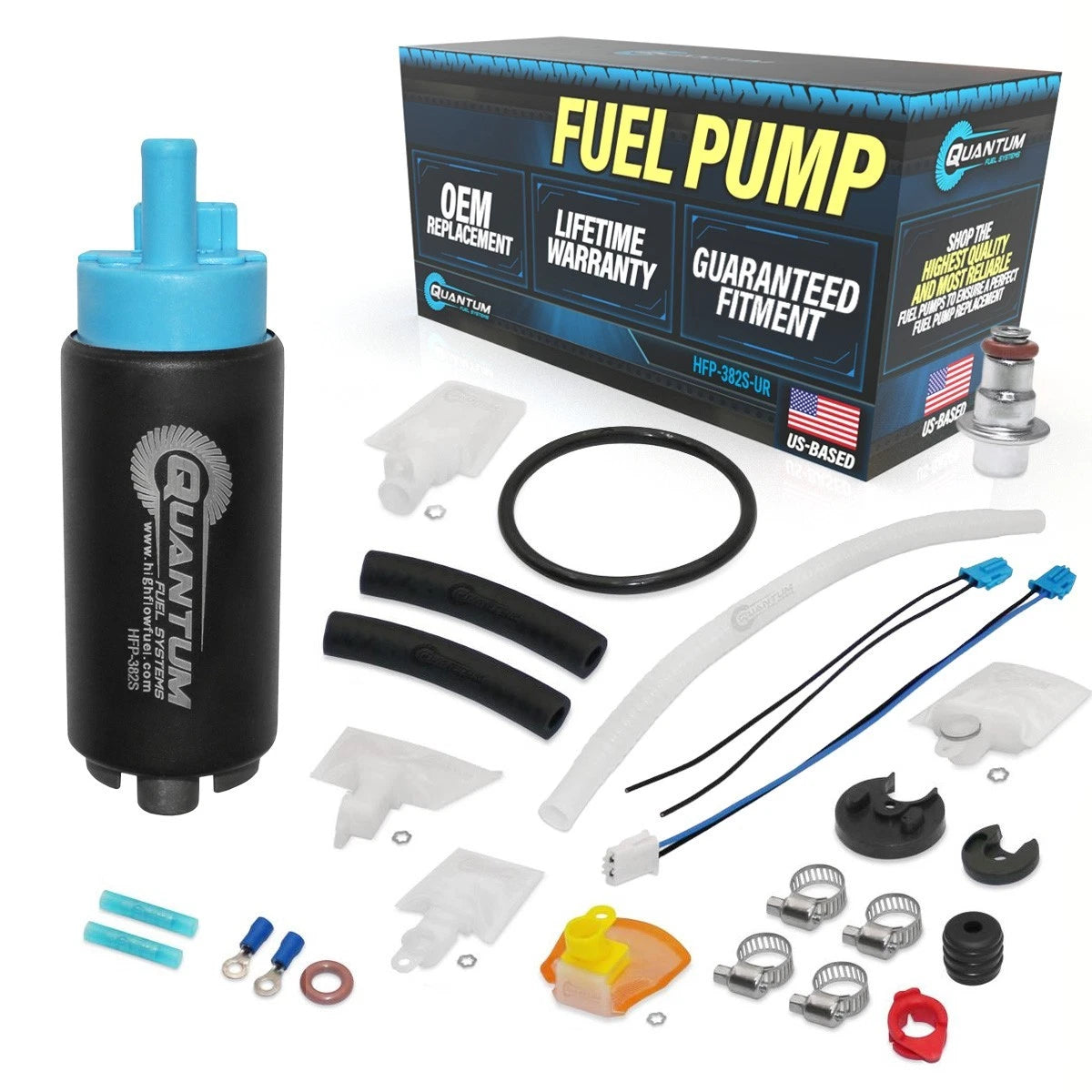 Qfs Fuel Pump +Regulator 2003-07 Kawasaki Jet Ski Stx-12f 49040-3714