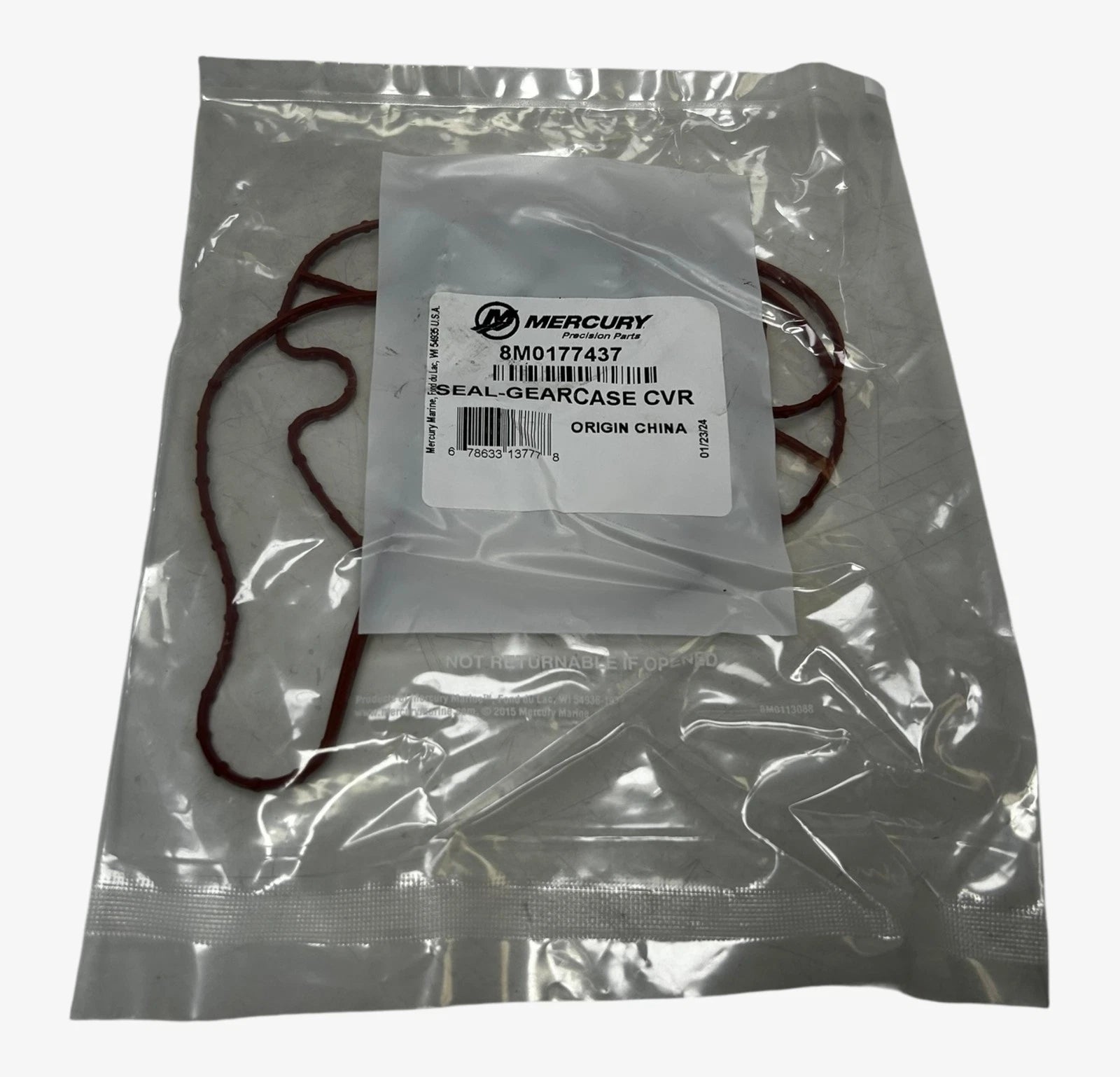 Mercury 8m0177437, Marine Gear Case Cover Seal Oem - New