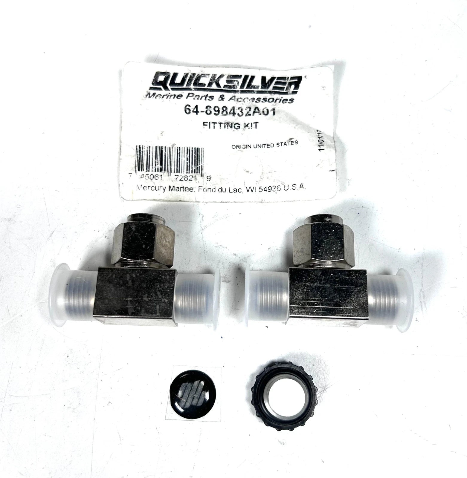 Mercury Quicksilver 64-898432a01, Fitting Kit | Hook & Hull Co