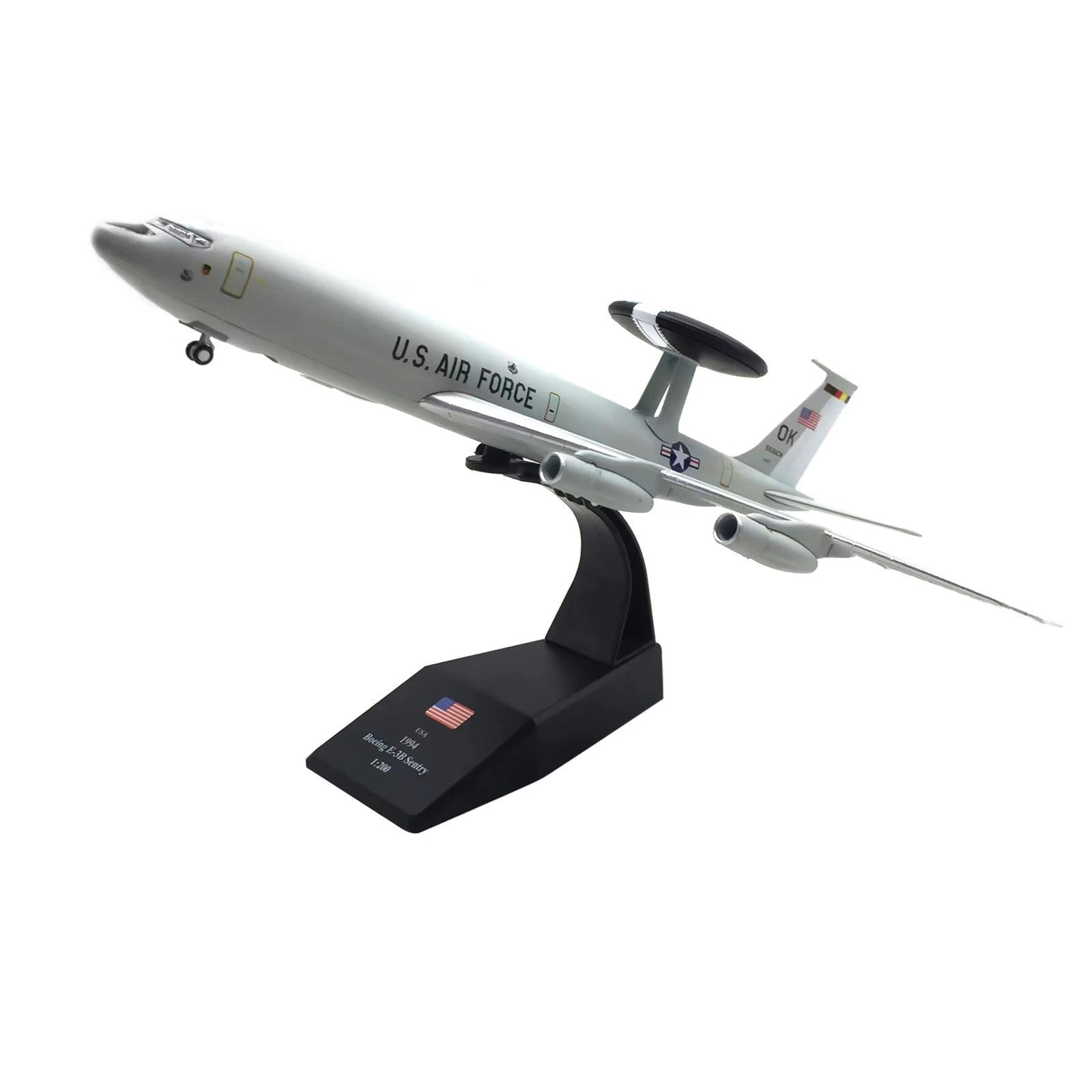 High Simulation 1:200 Alloy Aircraft Model Plane With Display Stand