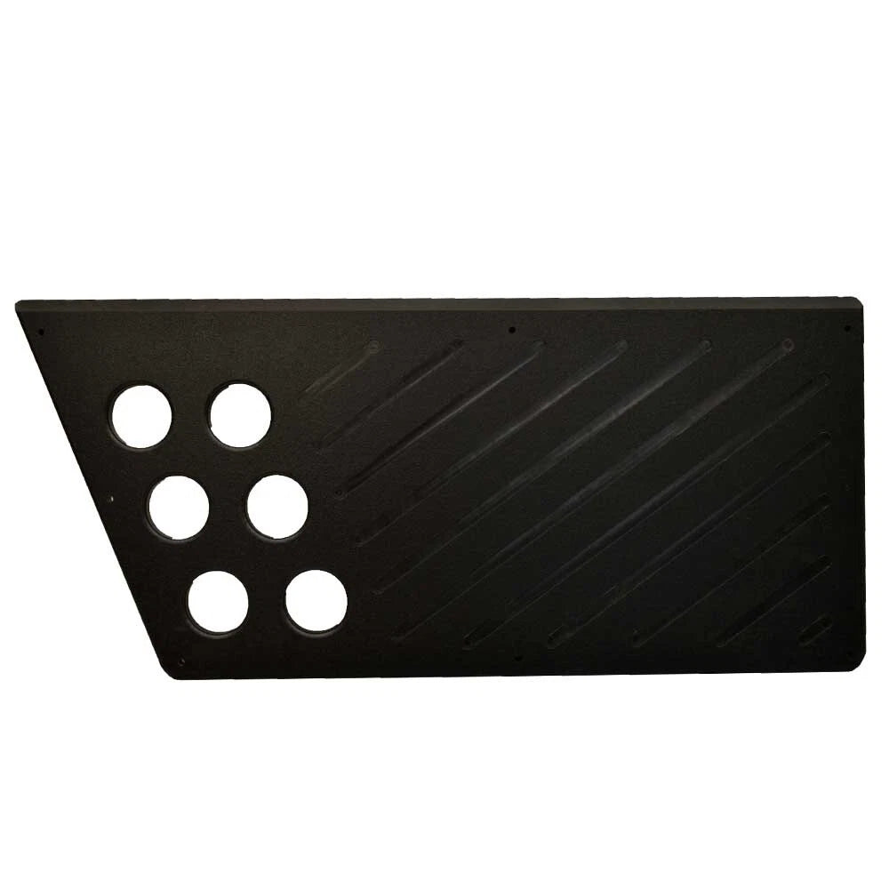 Nitro Boat Rod Holder Panel 184893 | Z20 Black Starboard 6 Slot